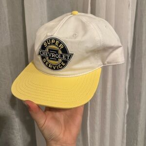 Chevrolet yellow trucker hat